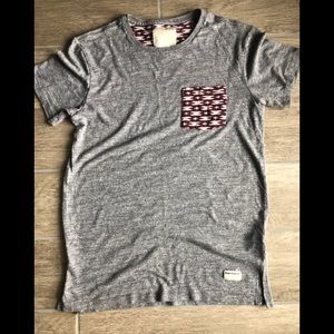 Grey Pocketed Shirt